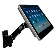 Folding mounted